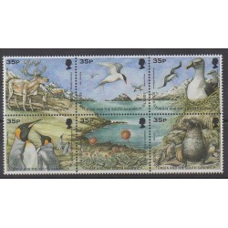Falkland-Géorgie du Sud et Sandwich du Sud - 1998 - No 278/283 - Animaux