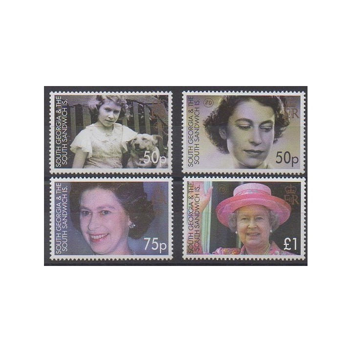 Falkland - 2006 - Nb 412/415 - Royalty