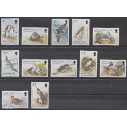 Falkland-Géorgie du Sud et Sandwich du Sud - 1999 - No 297/308 - Oiseaux