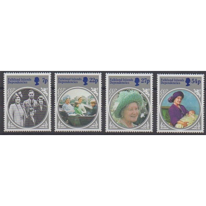Falkland - 1985 - Nb 145/148 - Royalty