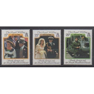 Falkland - 1986 - Nb 163/165 - Royalty