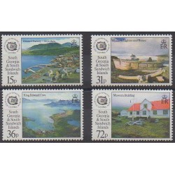 Falkland-Géorgie du Sud et Sandwich du Sud - 1993 - No 227/230 - Artisanat ou métiers