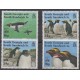Falkland-Géorgie du Sud et Sandwich du Sud - 1994 - No 247/250 - Oiseaux - Philatélie