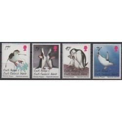 Falkland-Géorgie du Sud et Sandwich du Sud - 1996 - No 268/271 - Oiseaux