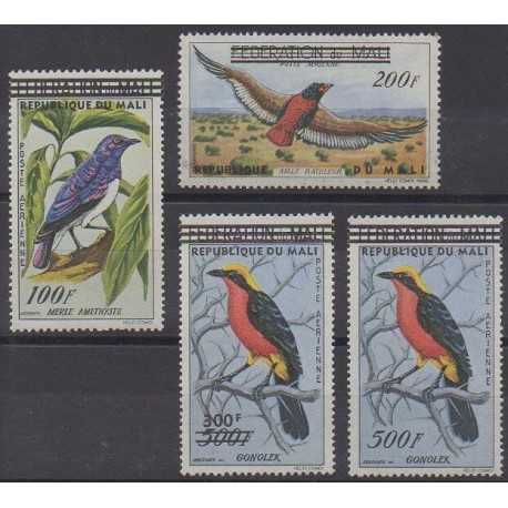 Mali - 1961 - Nb PA5/PA8 - Birds