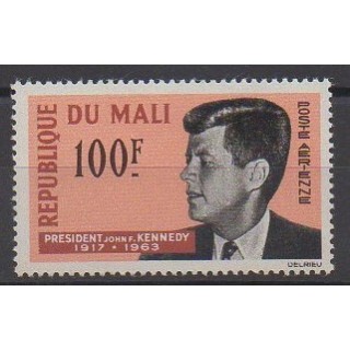 Mali - 1964 - Nb PA24 - Celebrities