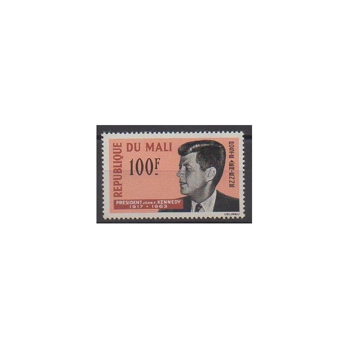Mali - 1964 - Nb PA24 - Celebrities