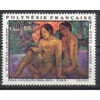 Stamps - Theme paintings - Polynesia - Airmail - 1981- Nb PA 160