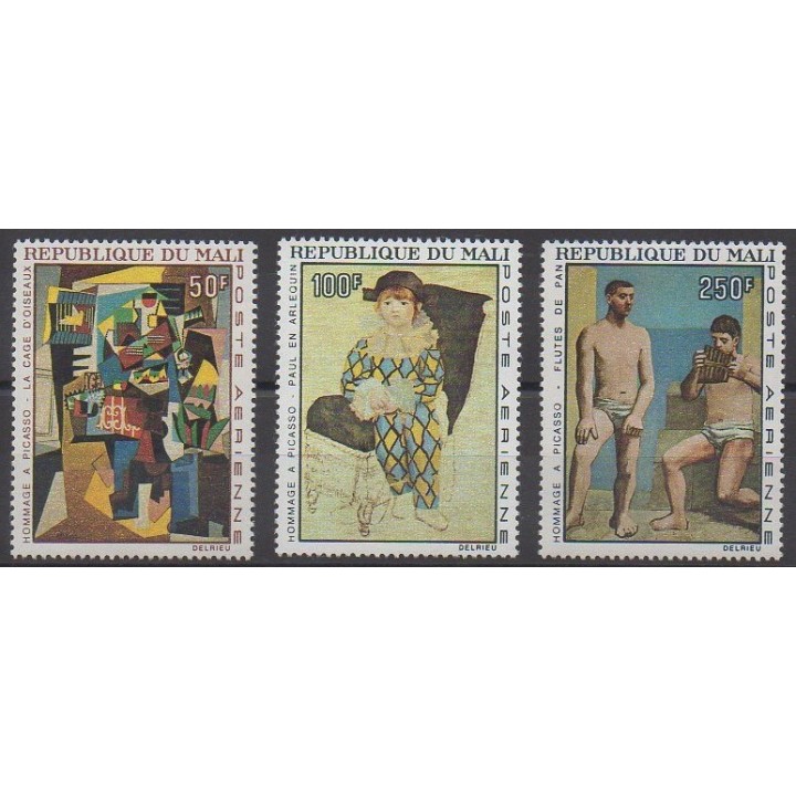 Mali - 1967 - Nb PA46/PA48 - Paintings