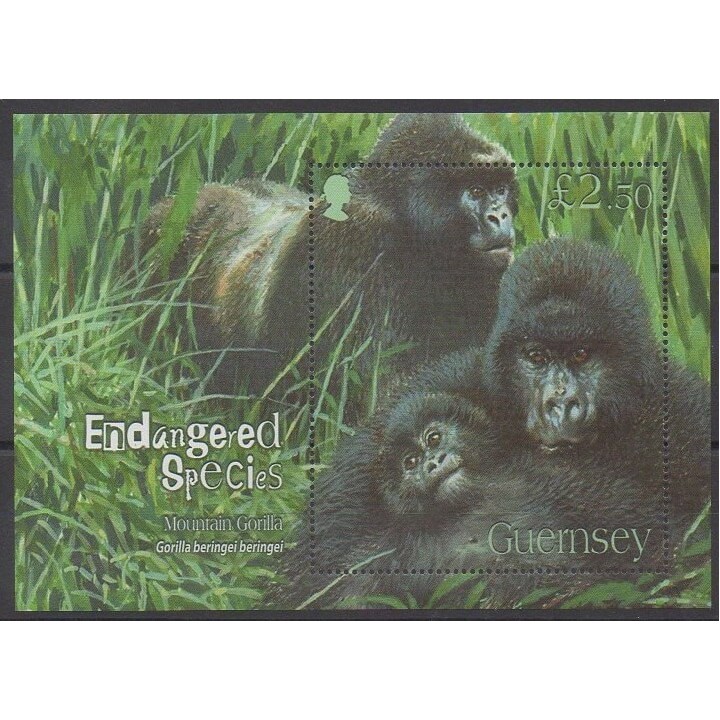 Guernesey - 2007 - No BF62 - Espèces menacées - WWF