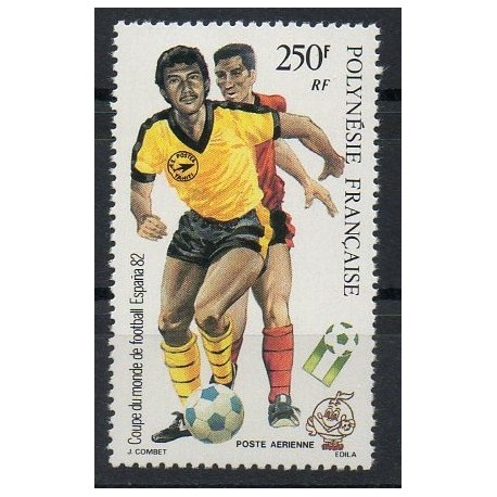 Polynésie - Poste aérienne - 1982 - No PA168 - Coupe du monde de football