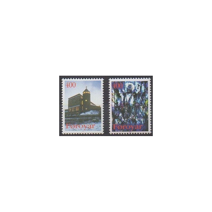 Féroé (Iles) - 1995 - No 285/286 - Noël