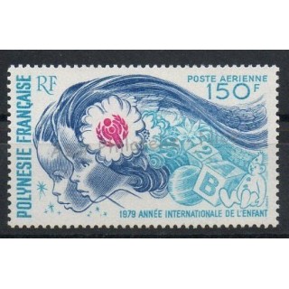 Timbres - Thème enfance - Polynésie - Poste aérienne - 1979- No PA 145