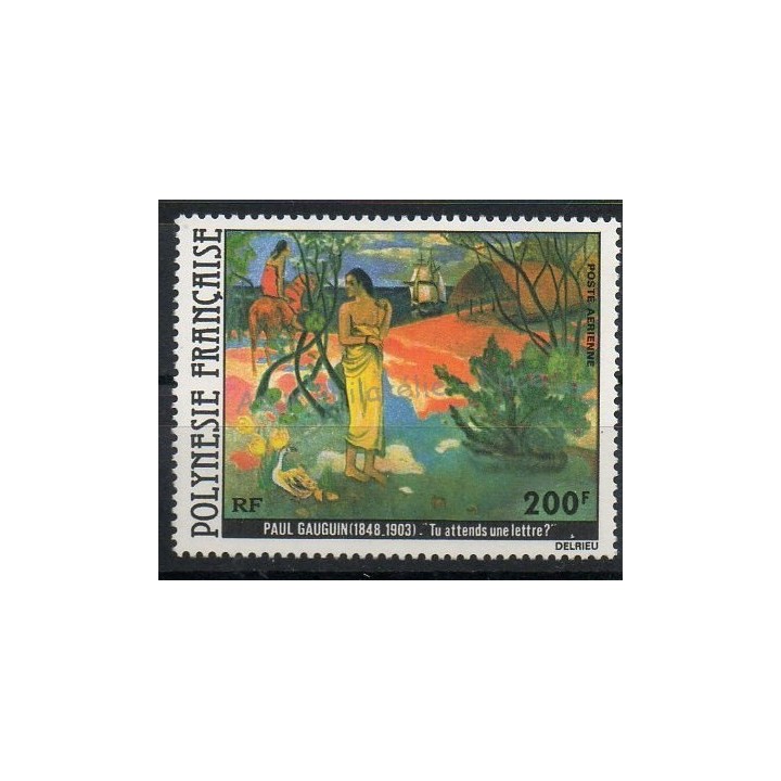 Timbres - Thème peinture - Polynésie - Poste aérienne - 1979- No PA 144