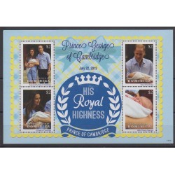 Dominique - 2013 - No 3628A/3628D - Royauté - Principauté