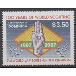 Dominique - 2007 - No 3287 - Scoutisme