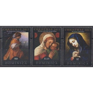 Dominique - 2011 - No 3568/3570 - Noël