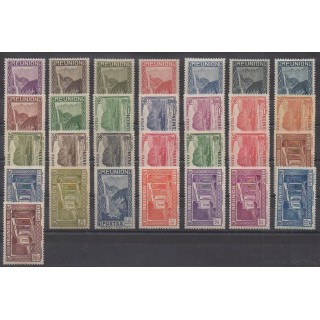 Réunion  - 1933 - No 125/148 - Neufs avec charnière - Neuf avec charnière