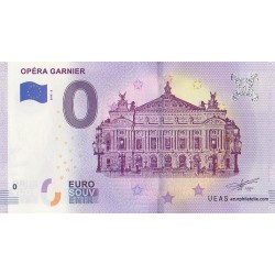 Euro banknote memory - 75 - Opéra Garnier - 2019-2