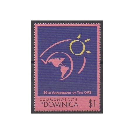 Dominique - 1998 - Nb 2256 - Various Historics Themes