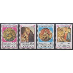 Dominique - 1989 - Nb 1173/1176 - Christmas