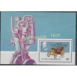 Timbres - Thème voitures - Antigua et Barbuda - 1986 - No BF 120