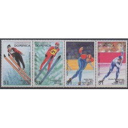 Dominique - 1997 - No 2060/2063 - Jeux olympiques d'hiver