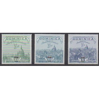 Dominique - 1990 - Nb 1205/1207 - Philately