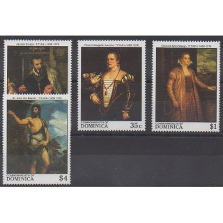 Dominique - 1988 - No 1059/1062 - Peinture