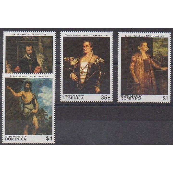 Dominique - 1988 - No 1059/1062 - Peinture