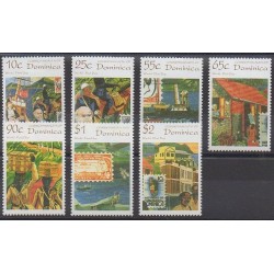 Dominique - 1996 - No 1926/1932 - Service postal