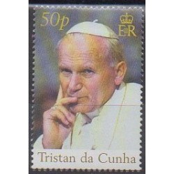 Tristan da Cunha - 2005 - Nb 801 - Pope