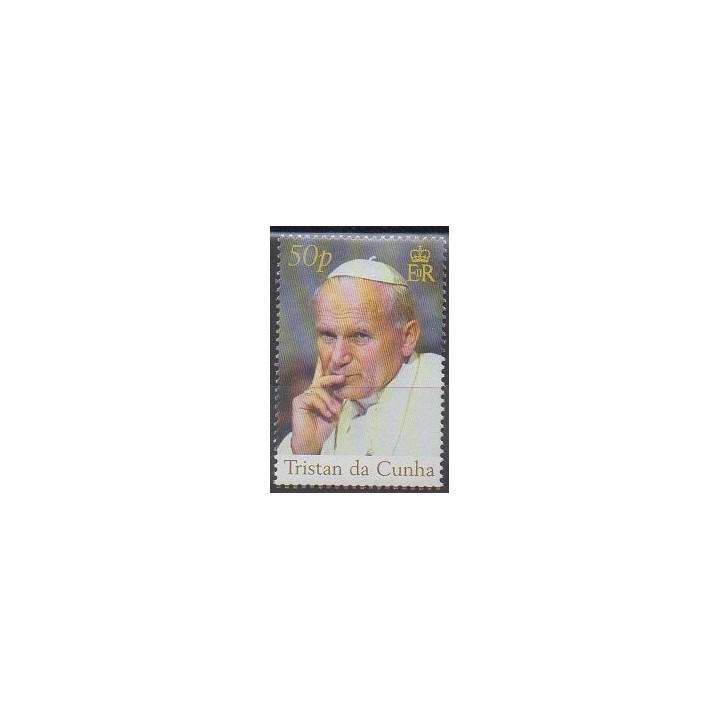 Tristan da Cunha - 2005 - Nb 801 - Pope