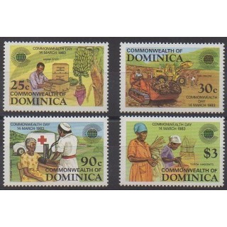 Dominique - 1983 - No 762/766 - Histoire