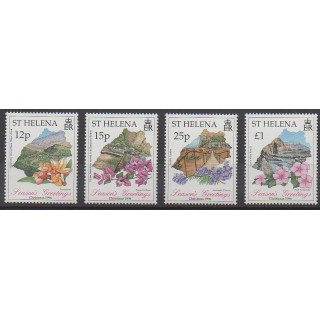 St. Helena - 1996 - Nb 681/684 - Flowers