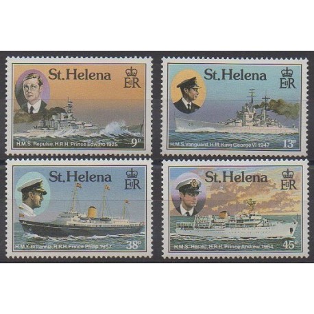 St. Helena - 1987 - Nb 462/465 - Boats