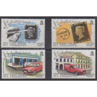 St. Helena - 1990 - Nb 521/524 - Philately