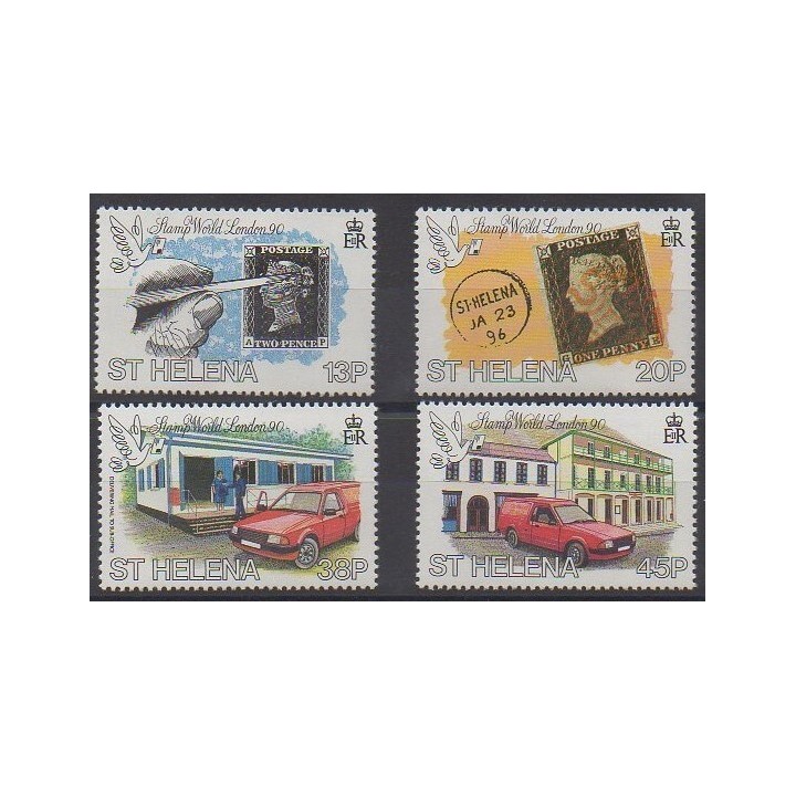 St. Helena - 1990 - Nb 521/524 - Philately