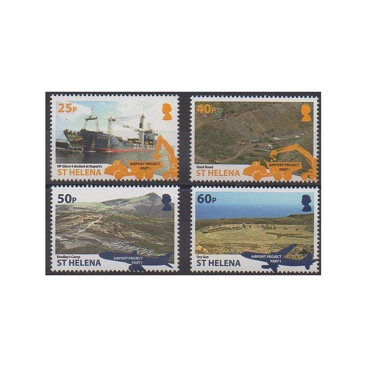 St. Helena - 2014 - Nb 1113/1116 - Planes