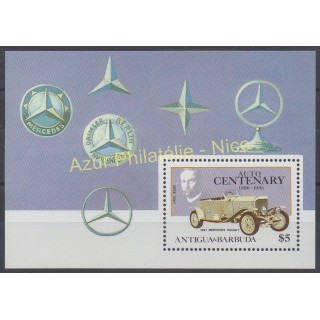 Timbres - Thème voitures - Antigua et Barbuda - 1986 - No BF 118