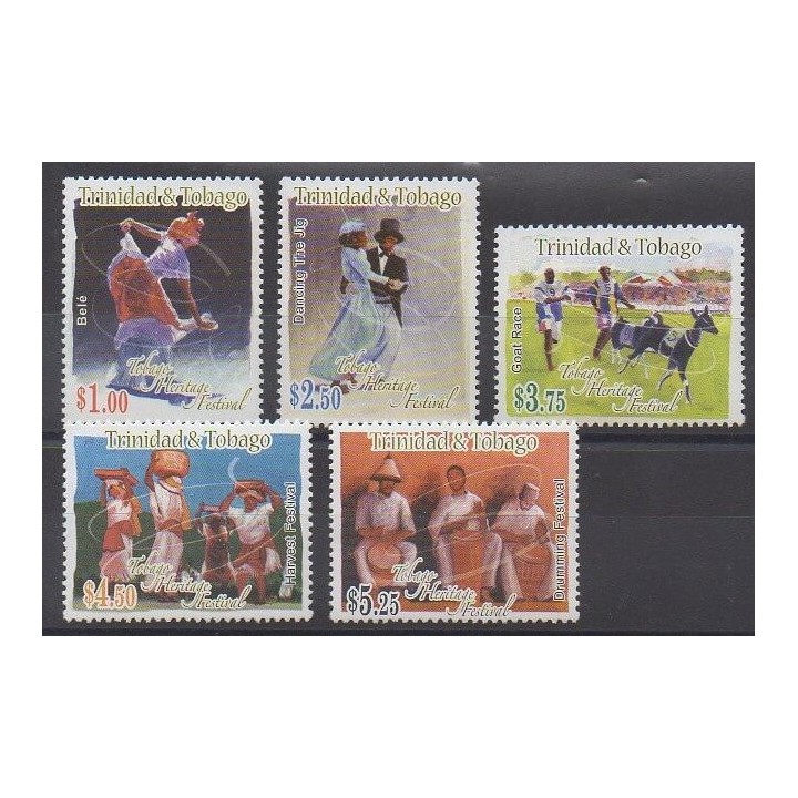 Trinité et Tobago - 2005 - No 887/891 - Folklore