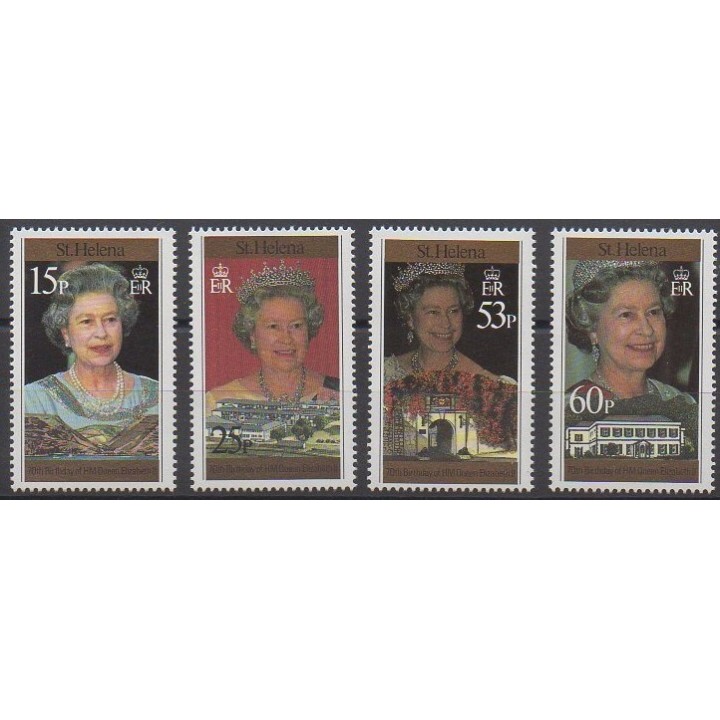 St. Helena - 1996 - Nb 669/672 - Royalty