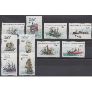 Australian Antarctic Territory - 1979 - Nb 37/46 - Boats