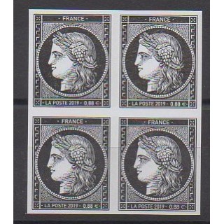 France - Poste - 2019 - No 5305 bloc de 4