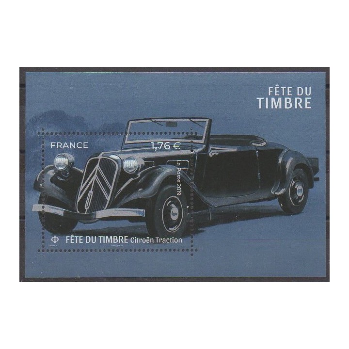 France - Blocks and sheets - 2019 - Nb F5303 - Cars