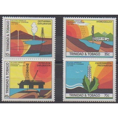 Trinité et Tobago - 1979 - No 396/399 - Sciences et Techniques