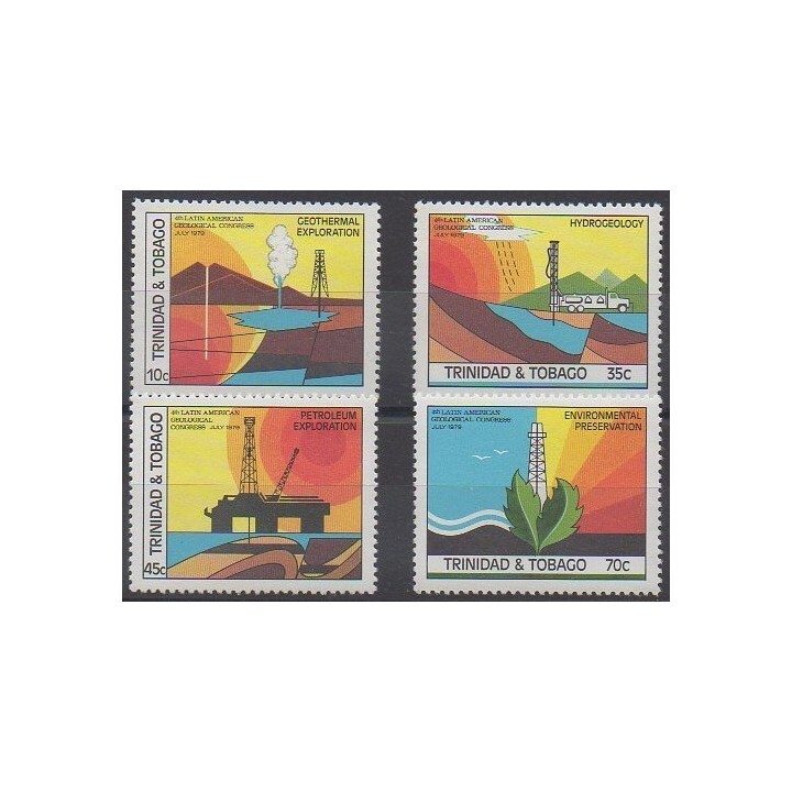 Trinité et Tobago - 1979 - No 396/399 - Sciences et Techniques