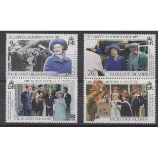 Falkland - 1999 - Nb 752/755 - Royalty