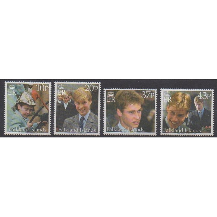 Falkland - 2000 - No 777/780 - Royauté - Principauté
