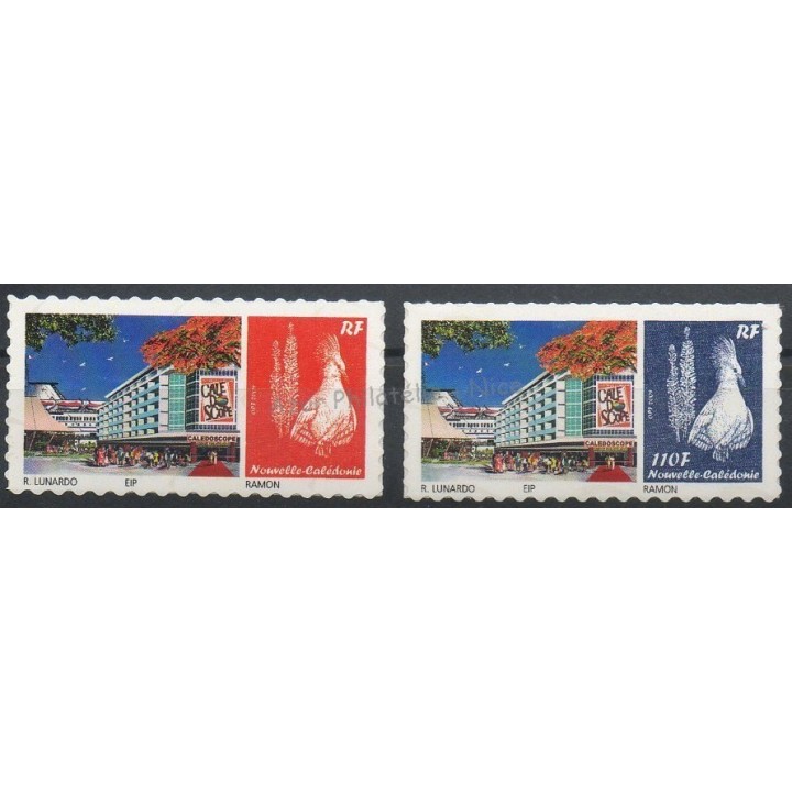 Timbres - Thème émis lors d'une exposition - Nouvelle-Calédonie - Poste - 2013- No 1187A/1187B